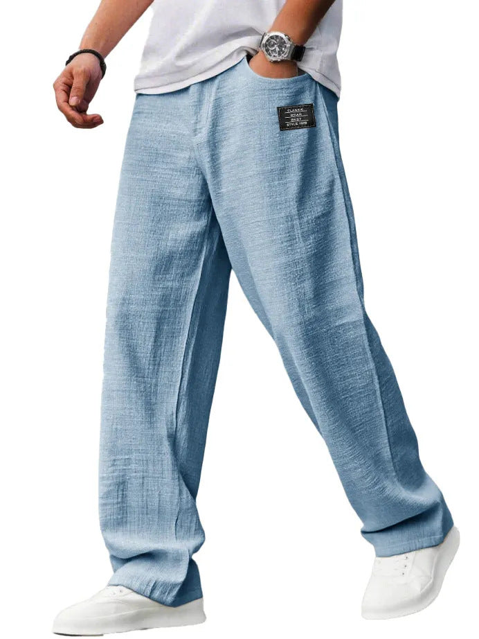 Men's Relaxed Straight-Leg Drawstring Pants - image 13