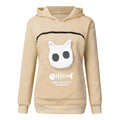 Cat Pocket Hoodie Sweatshirt – Women’s Long Sleeve Cozy Sweater - product image 3