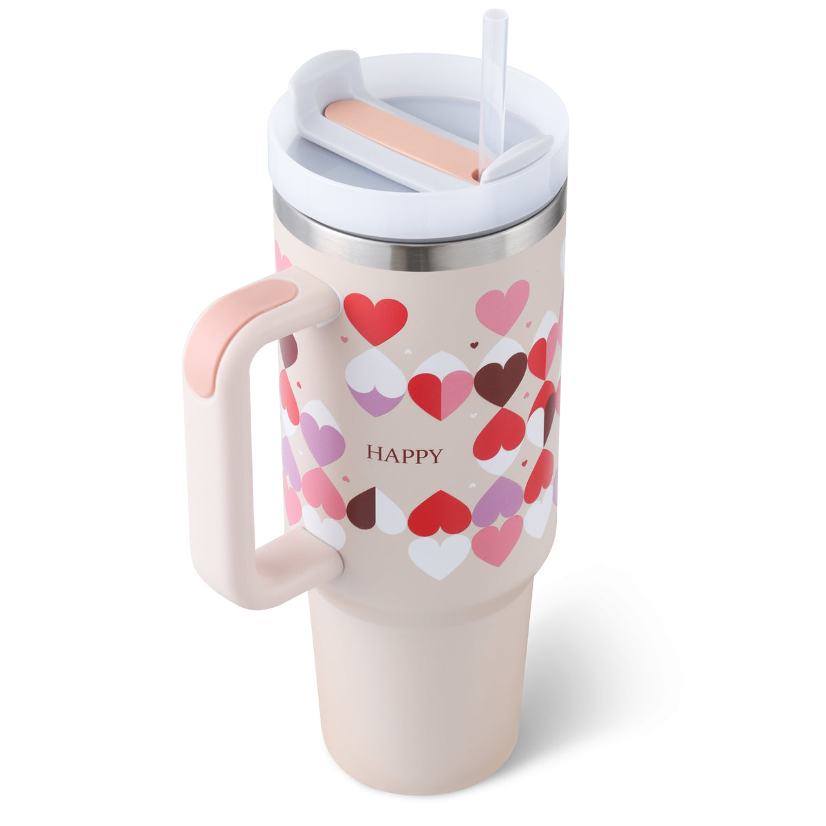40 oz Insulated Tumbler with Handle & Straw - product image 25