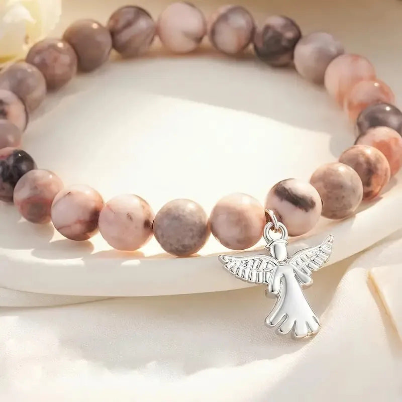 Angel Pendant Crystal Bracelet - product image 1