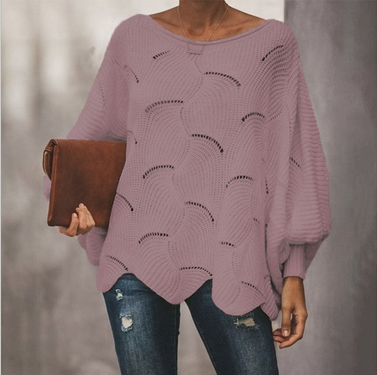 Women's Batwing Sleeve Knit Sweater - product image 13