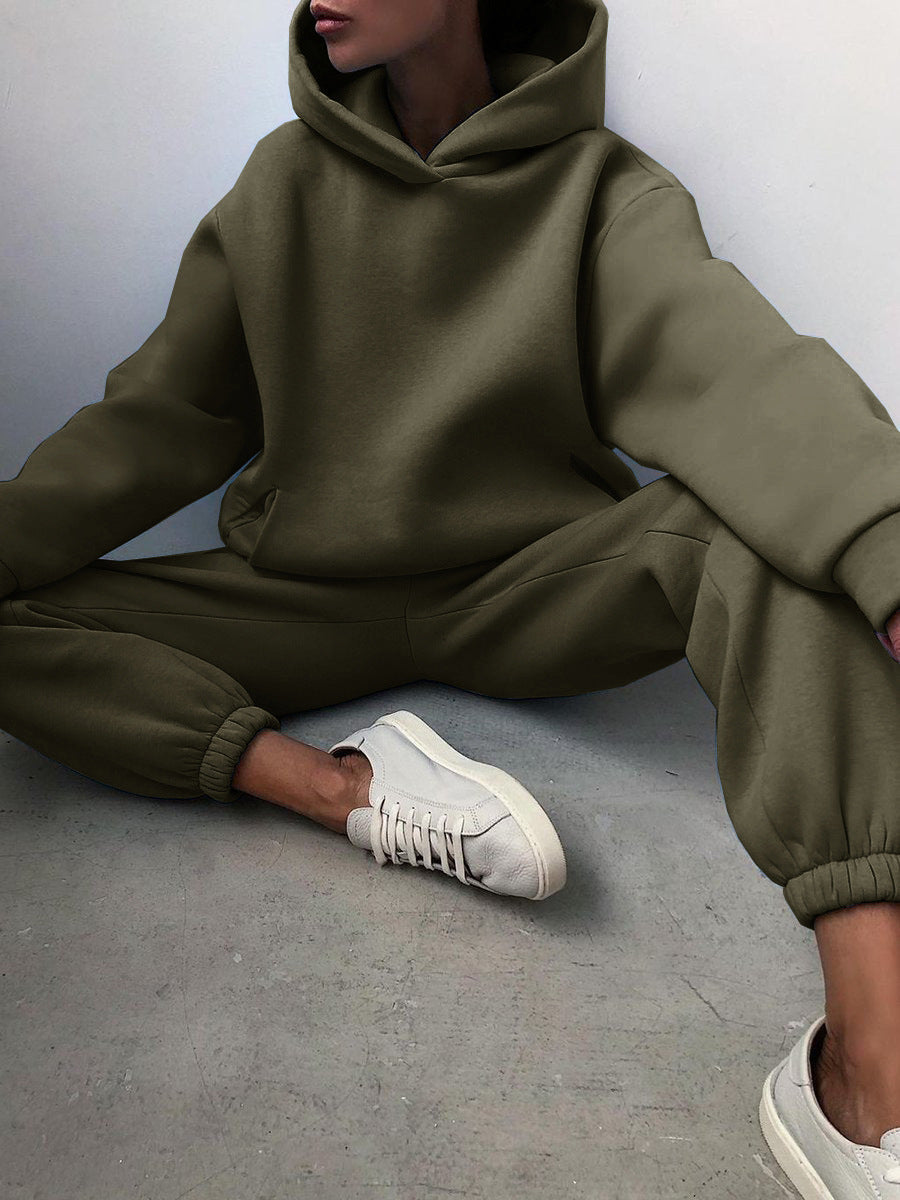 Cozy Hoodie & Jogger Two-Piece Tracksuit – Women’s Casual Lounge Set - product image 5