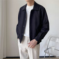 Men's Korean-Style Loose Cropped Jacket - product image 8