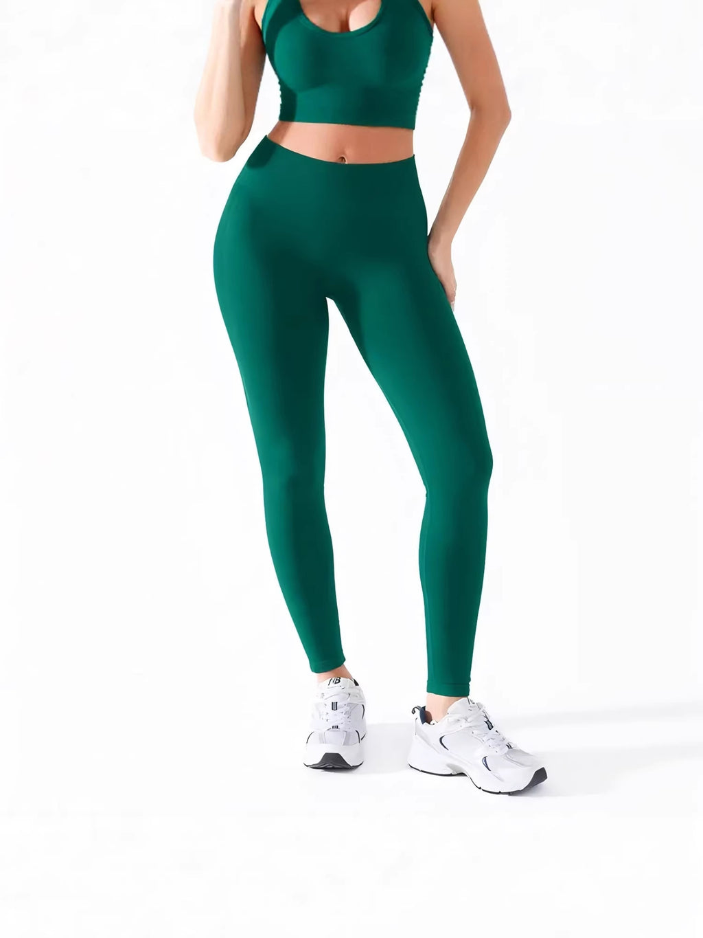 Women's High-Waisted Seamless Yoga Pants - view 8
