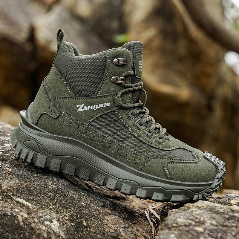 Men's Outdoor Boots – Thick-Soled Mid-Calf Work & Casual Wear - product image 4