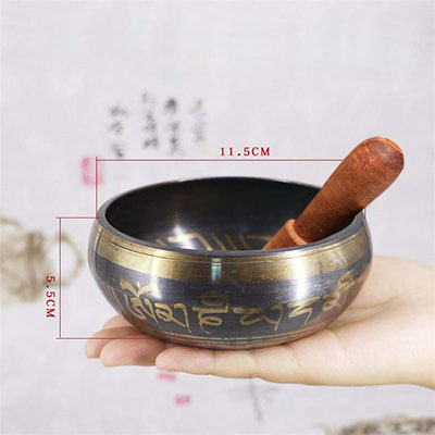 Tibetan-Style Meditation Singing Bowl - view 11