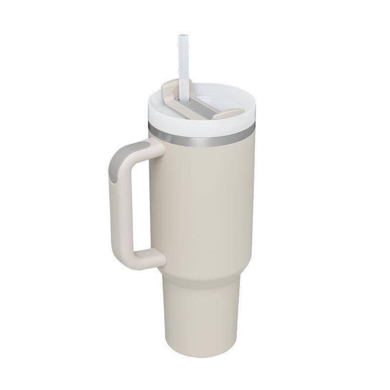 40 oz Insulated Tumbler with Handle & Straw - product image 7