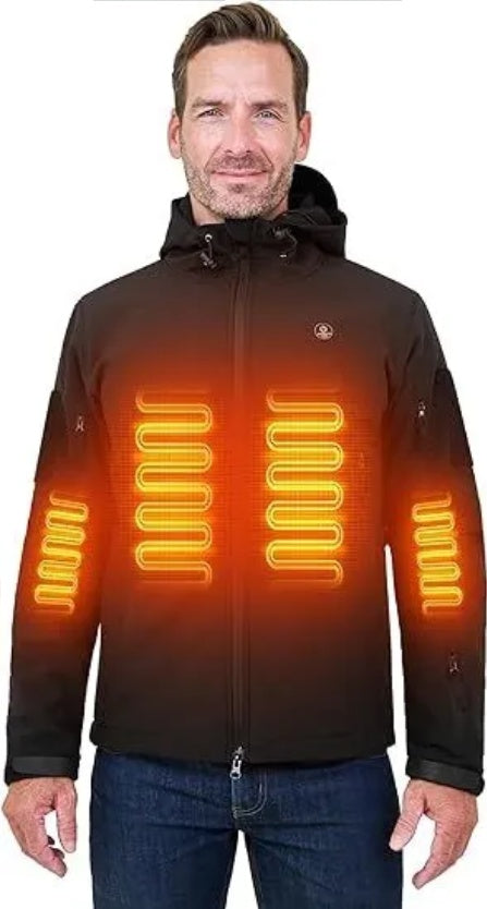 ANTARCTICA GEAR Men's Heated Softshell Jacket with Battery - image 3