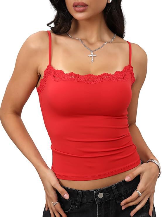 Women's Lace Square-Neck Camisole - product image 5