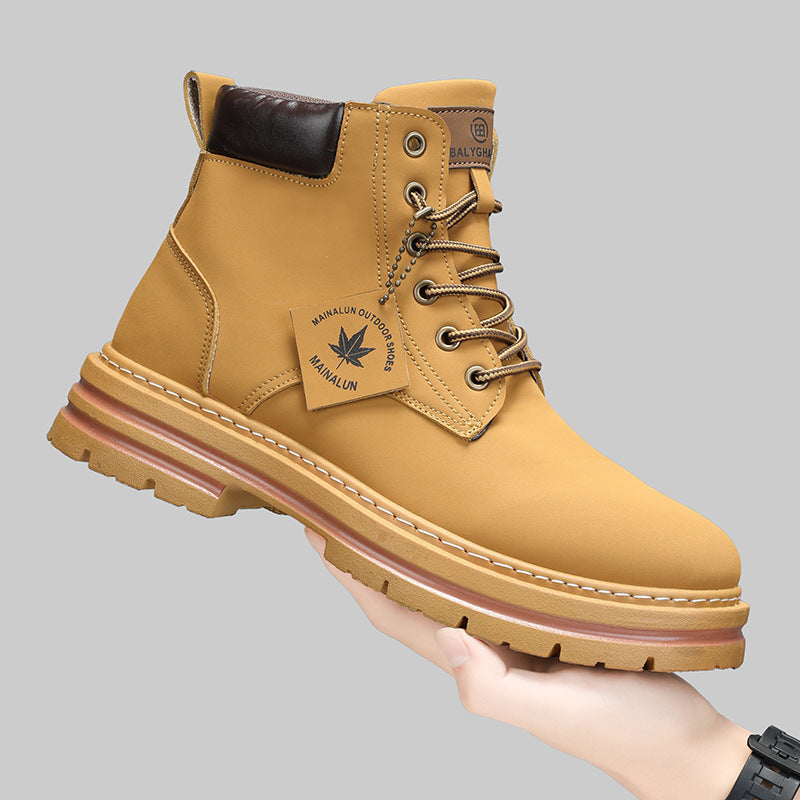 Men's British-Style Lace-Up Martin Boots - product image 9