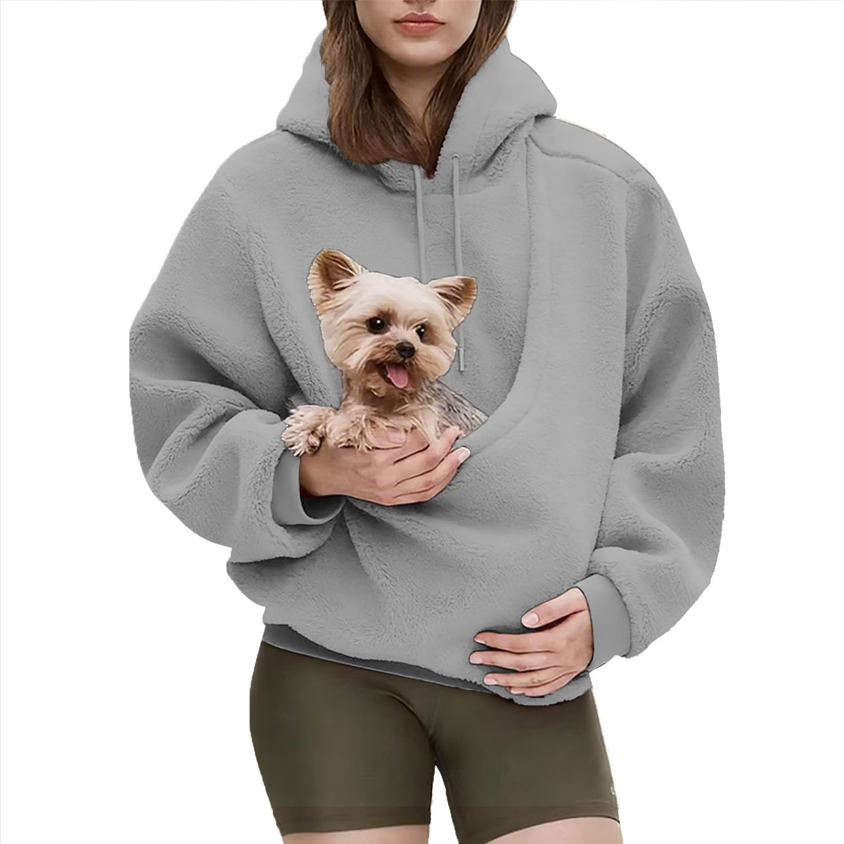 Unisex Pet Pouch Hoodie - view 6