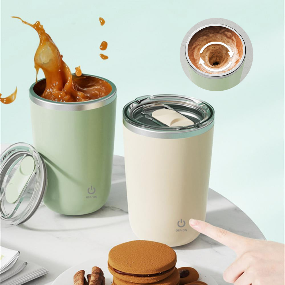 Self-Stirring Electric Mug – 350ml Stainless Steel Auto-Mix Cup - product image 1