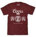 Coors "Golden, Colorado" Logo T-Shirt - Red