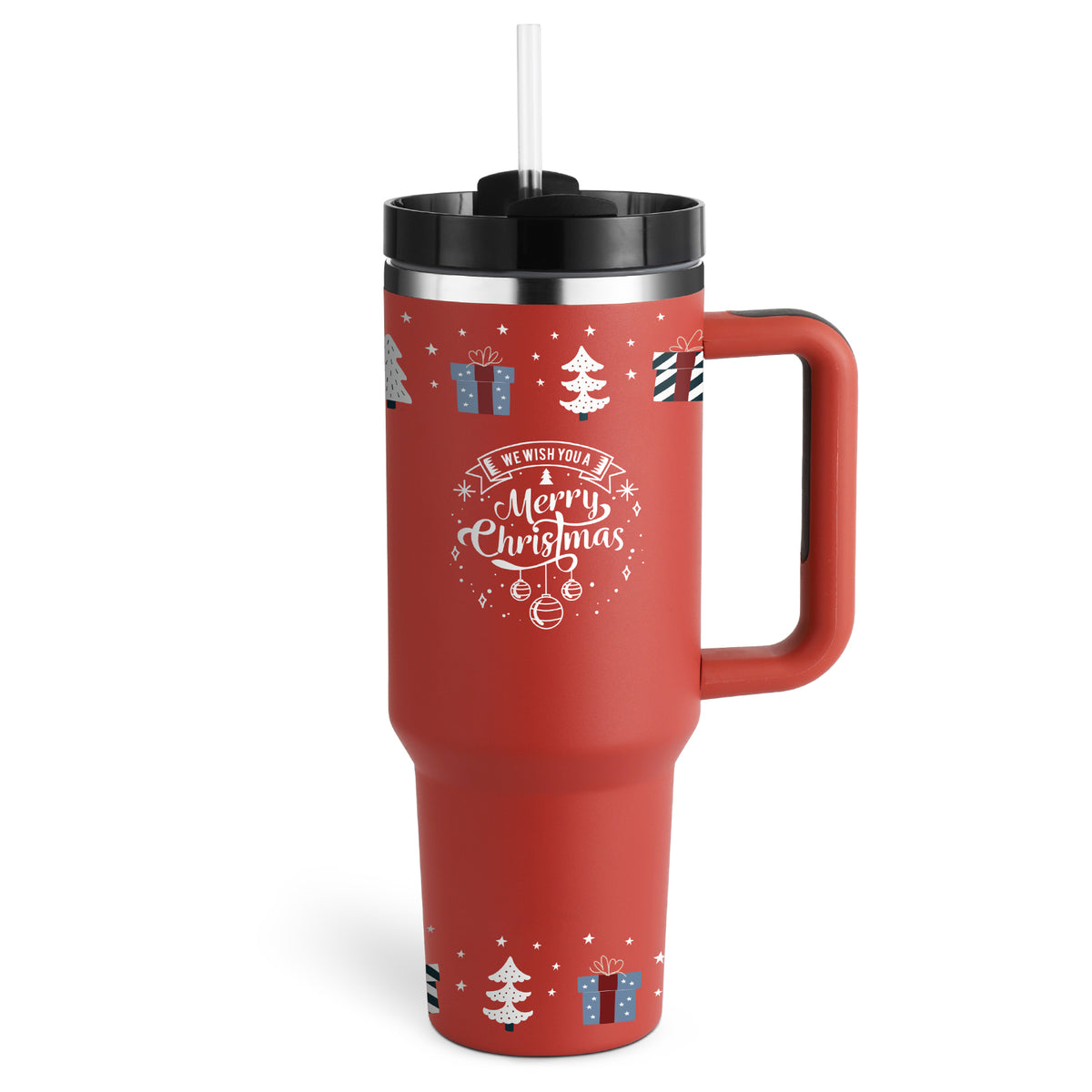 40 oz Insulated Tumbler with Handle & Straw - product image 15