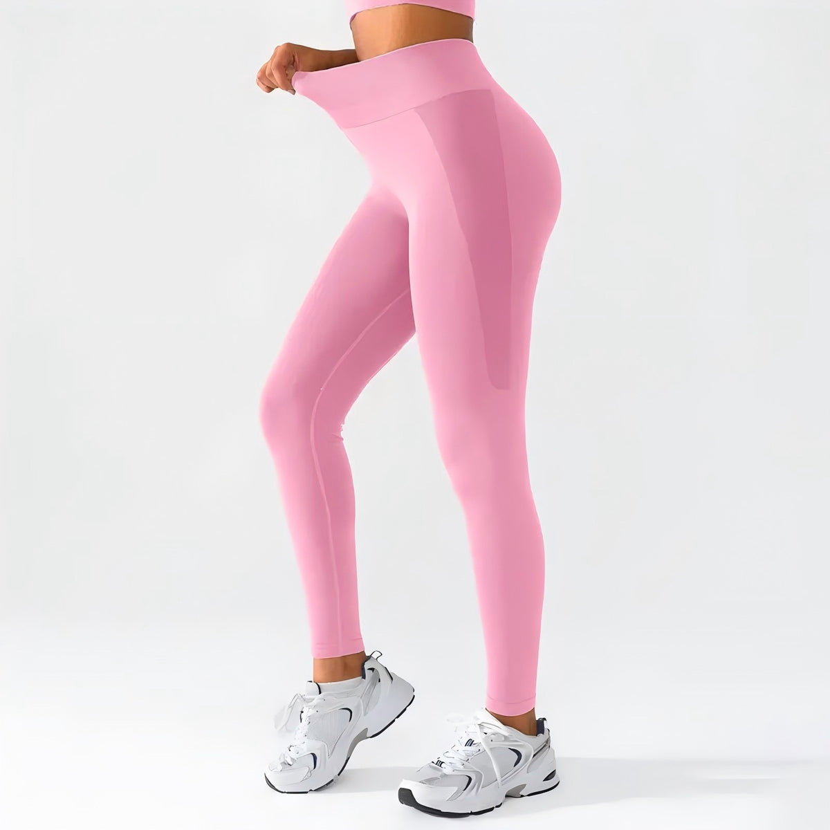 Women's High-Waisted Seamless Yoga Pants - view 2