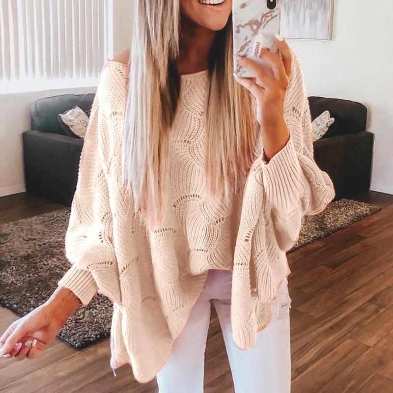 Women's Batwing Sleeve Knit Sweater - product image 6