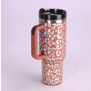 40 oz Insulated Tumbler with Handle & Straw - product image 29