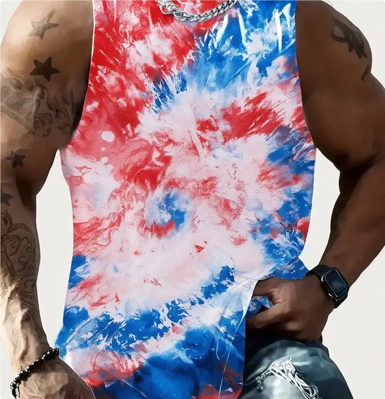 Printed Polyester Vest Top - S-2XL - image 17