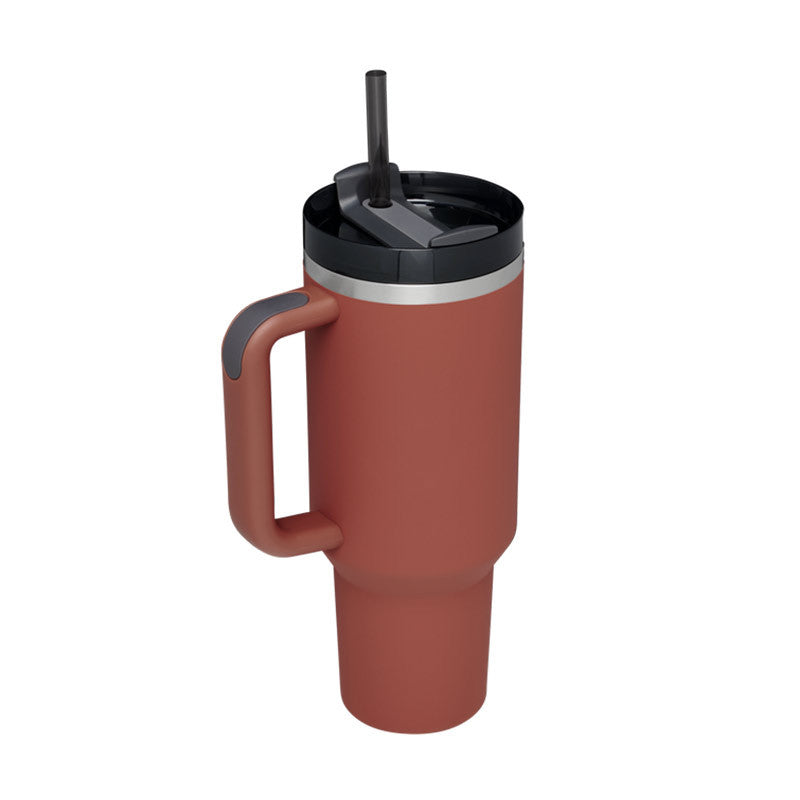 40 oz Insulated Tumbler with Handle & Straw - product image 26