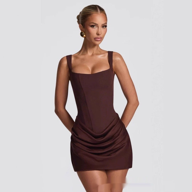 Sleeveless Corset Mini Dress for Parties & Weddings - product image 9