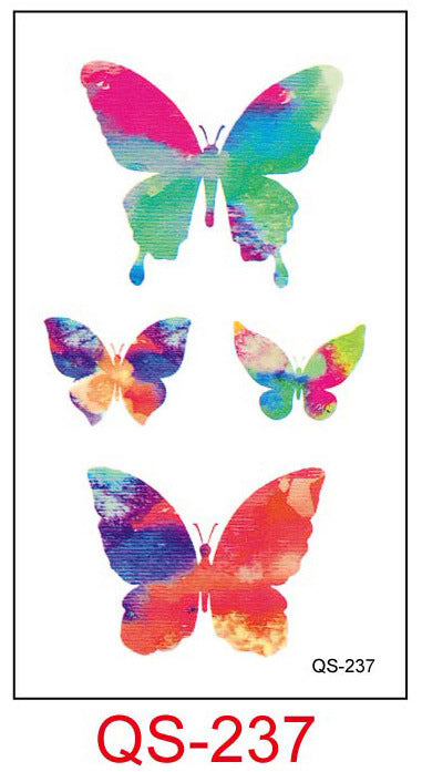 Cartoon Temporary Tattoos - Cat and Harajuku Designs - view 22