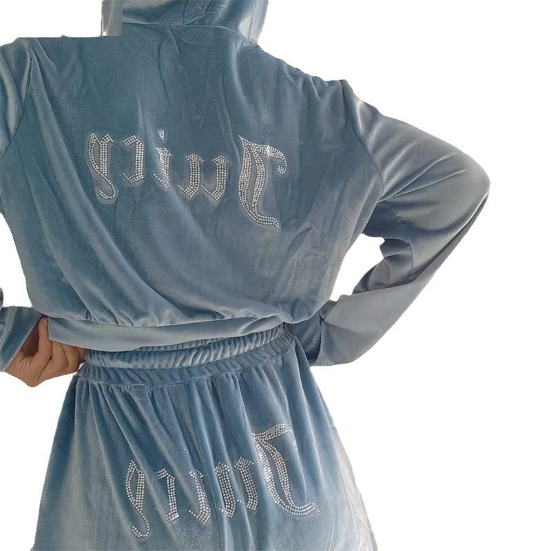 Velvet Two-Piece Leisure Suit - product image 3