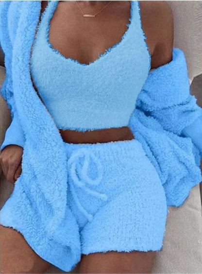 3-Piece Velvet Pajama Set - product image 8