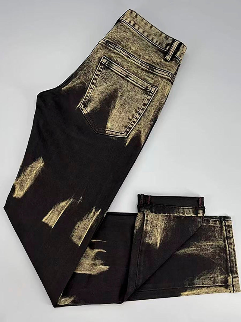 Men's Stretchy Slim Straight Pants - view 9