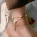 Women's Gold Stainless Steel Anklet - product image 1