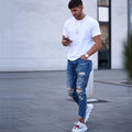 Men's Distressed Ripped Jeans - product image 1