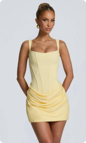 Sleeveless Corset Mini Dress for Parties & Weddings - product image 7