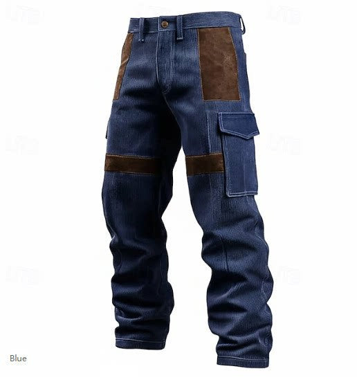 Men's Vintage Punk Workwear Pants - view 4