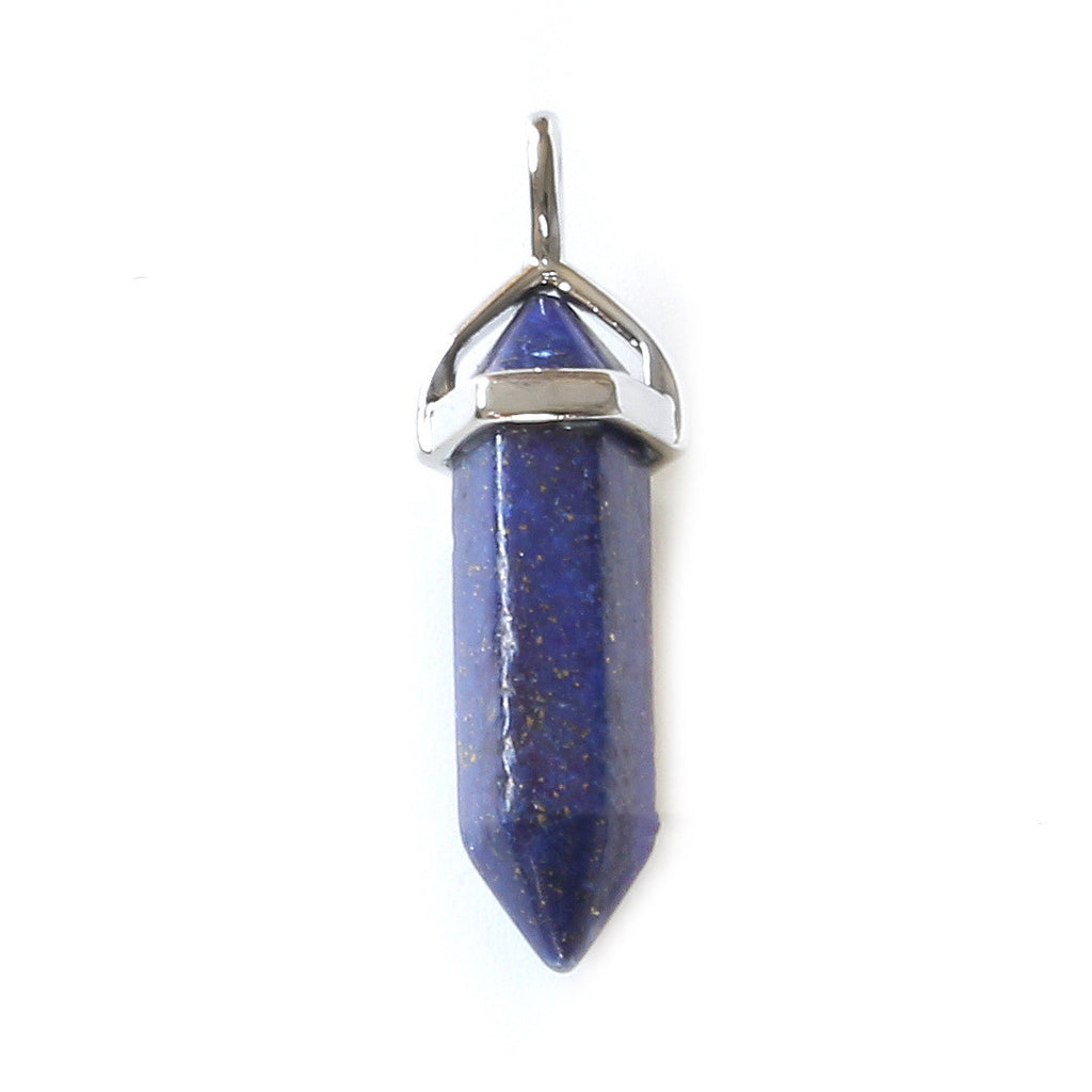 Natural Crystal Hexagon Pendant - product image 3