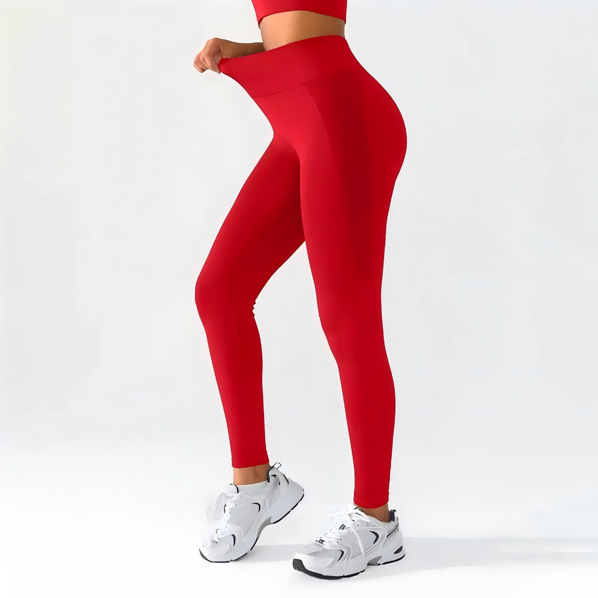 Women's High-Waisted Seamless Yoga Pants - view 3