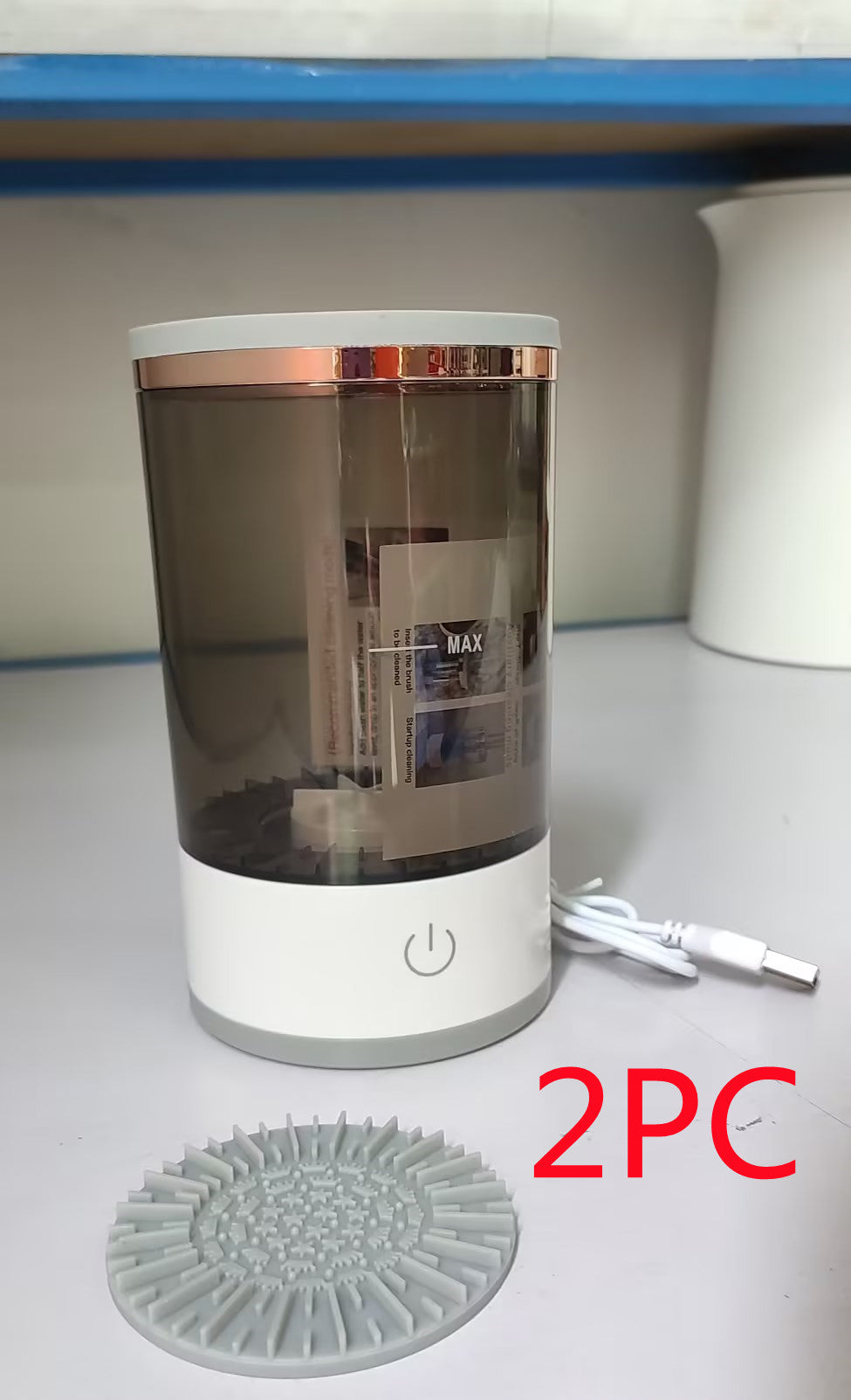 Electric Makeup Brush Cleaner & Spinner - product image 7