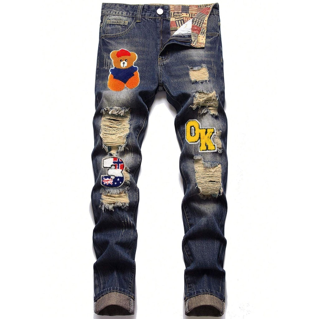 Men's Stretchy Slim Straight Pants - view 5