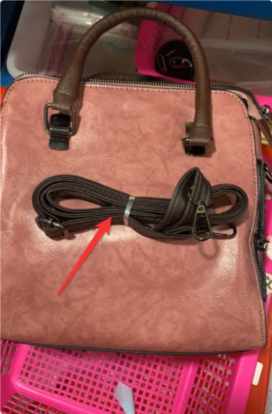 Women's Tassel Top-Handle Bag – PU Leather Shoulder Bag with Zipper - product image 6