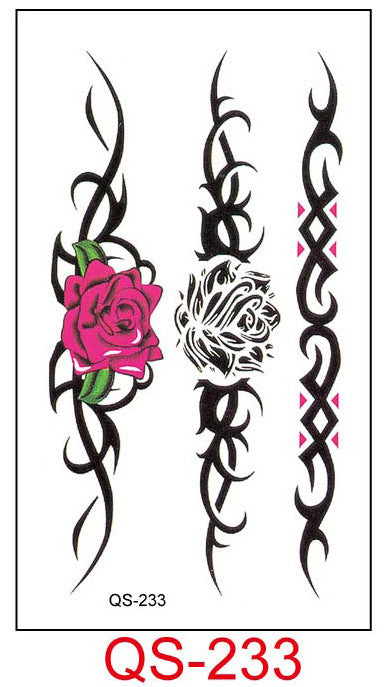 Cartoon Temporary Tattoos - Cat and Harajuku Designs