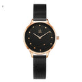 Women's Minimalist Quartz Watch with Faux Leather Strap - product image 2