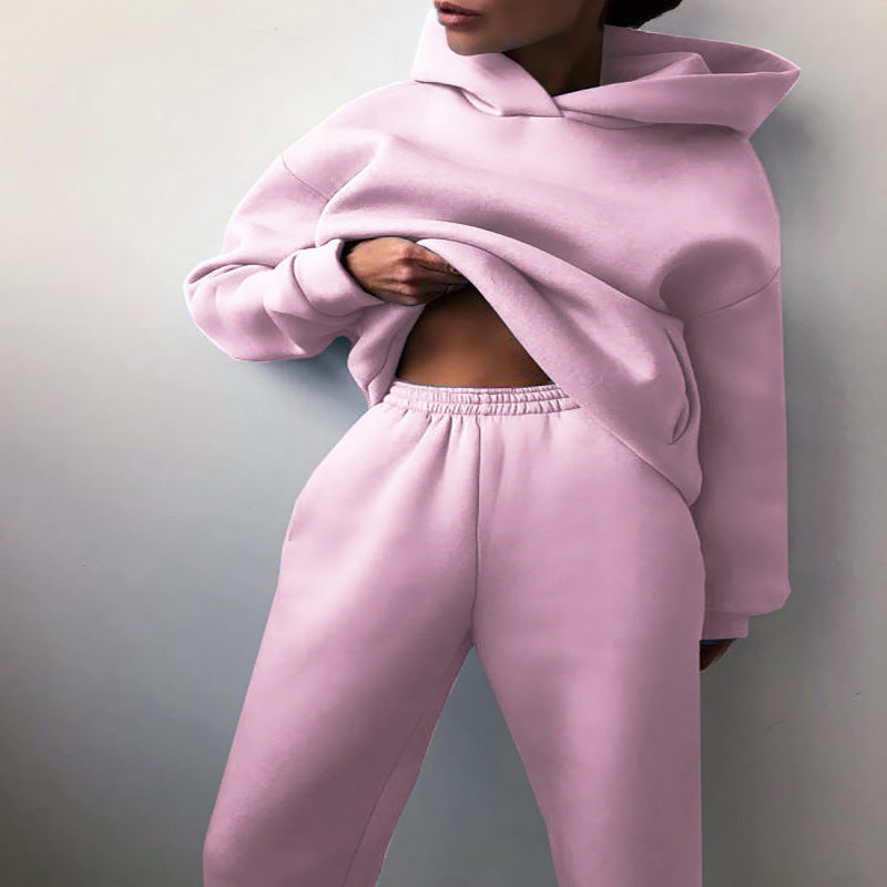 Cozy Hoodie & Jogger Two-Piece Tracksuit – Women’s Casual Lounge Set - product image 15