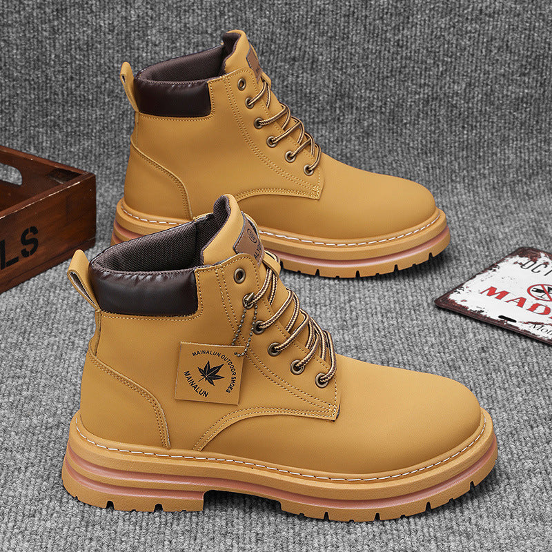 Men's British-Style Lace-Up Martin Boots - product image 4
