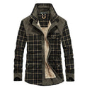 Men's Plaid Cotton Jacket | Long Sleeve - view 10
