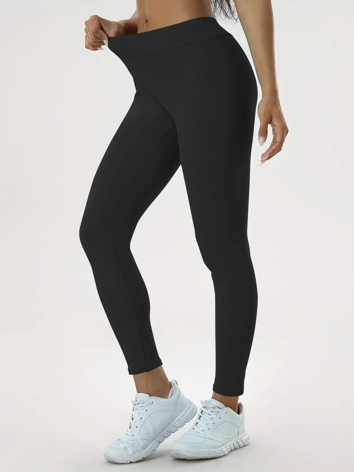 High-Waist Slim Yoga Pants – Sculpting Stretch Fitness Leggings - product image 10