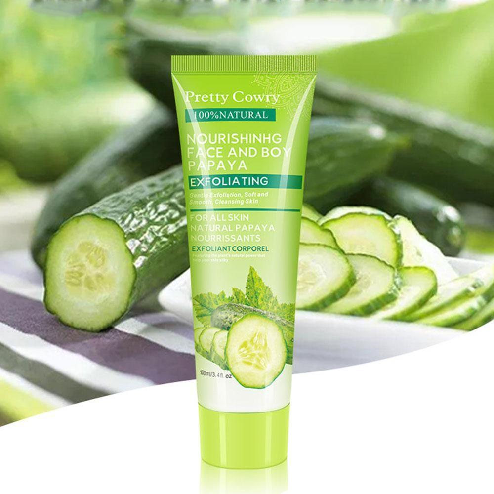 Facial Exfoliating Gel â€“ Coconut, Cucumber & Pawpaw - View 7
