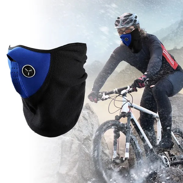 Adjustable Fleece Half-Face Mask & Neck Warmer - view 2