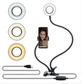 LED Selfie Ring Light with Desk Clamp & Phone Holder - product image 5