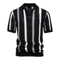 Men's Striped Knit Polo Shirt - product image 6