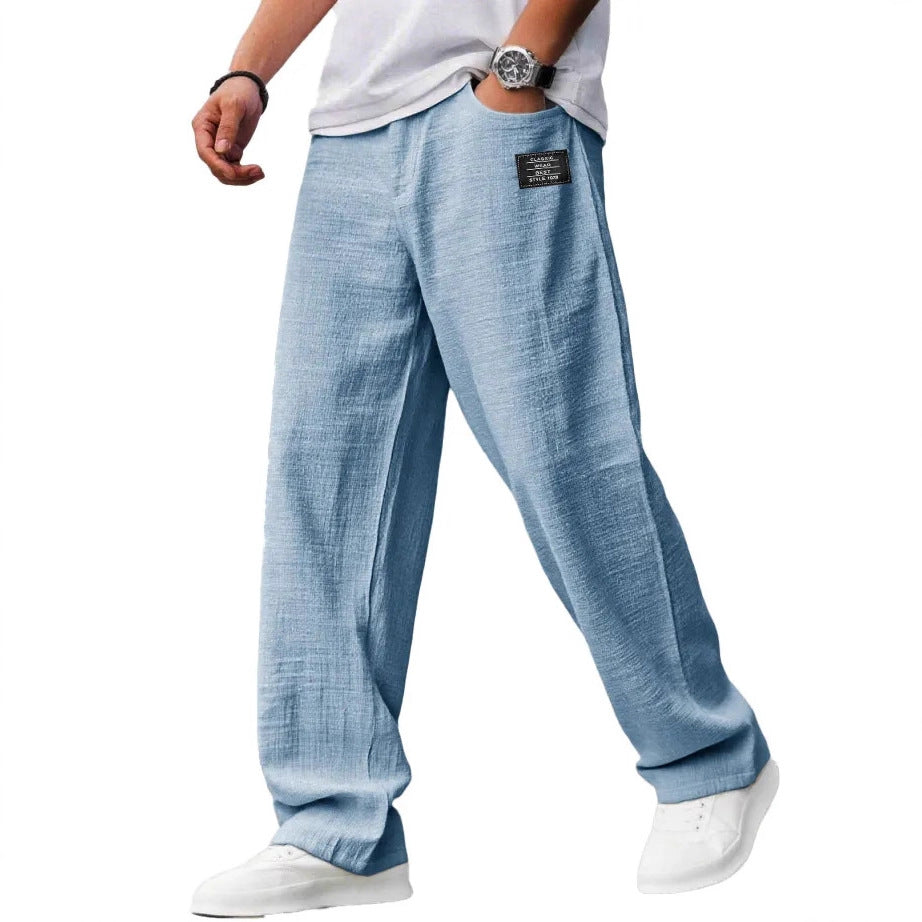 Men's Relaxed Straight-Leg Drawstring Pants - image 10