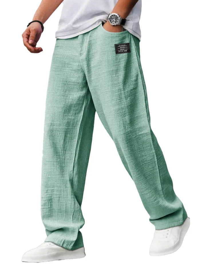 Men's Relaxed Straight-Leg Drawstring Pants - image 7