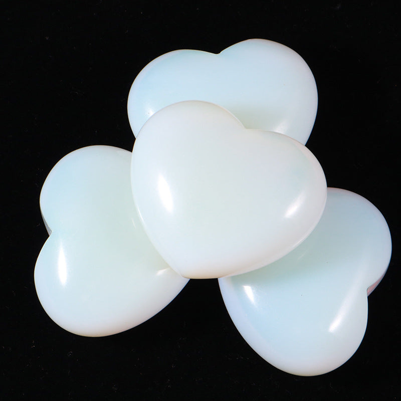 Natural Opal Heart Ornament - product image 2